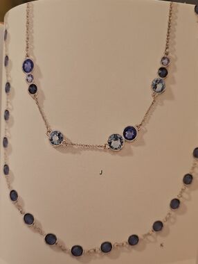 Blue Chanelle Necklace